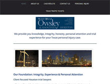 Tablet Screenshot of owsleyassociates.com